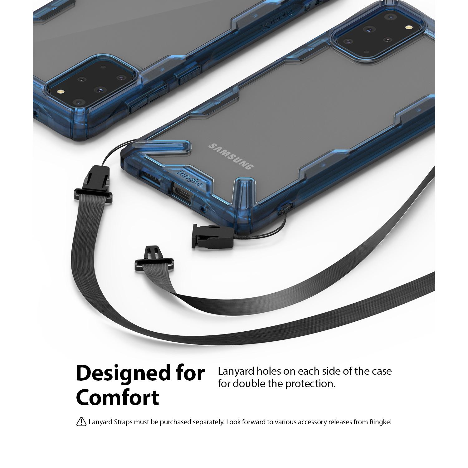Coque Fusion X Samsung Galaxy S20 Plus, Bleu