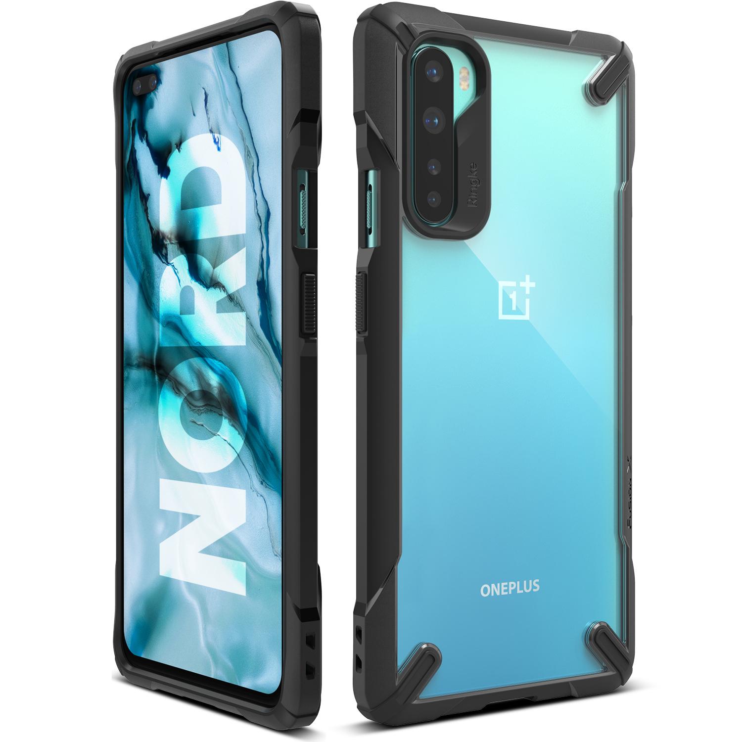 Coque Fusion X  OnePlus Nord, Noir