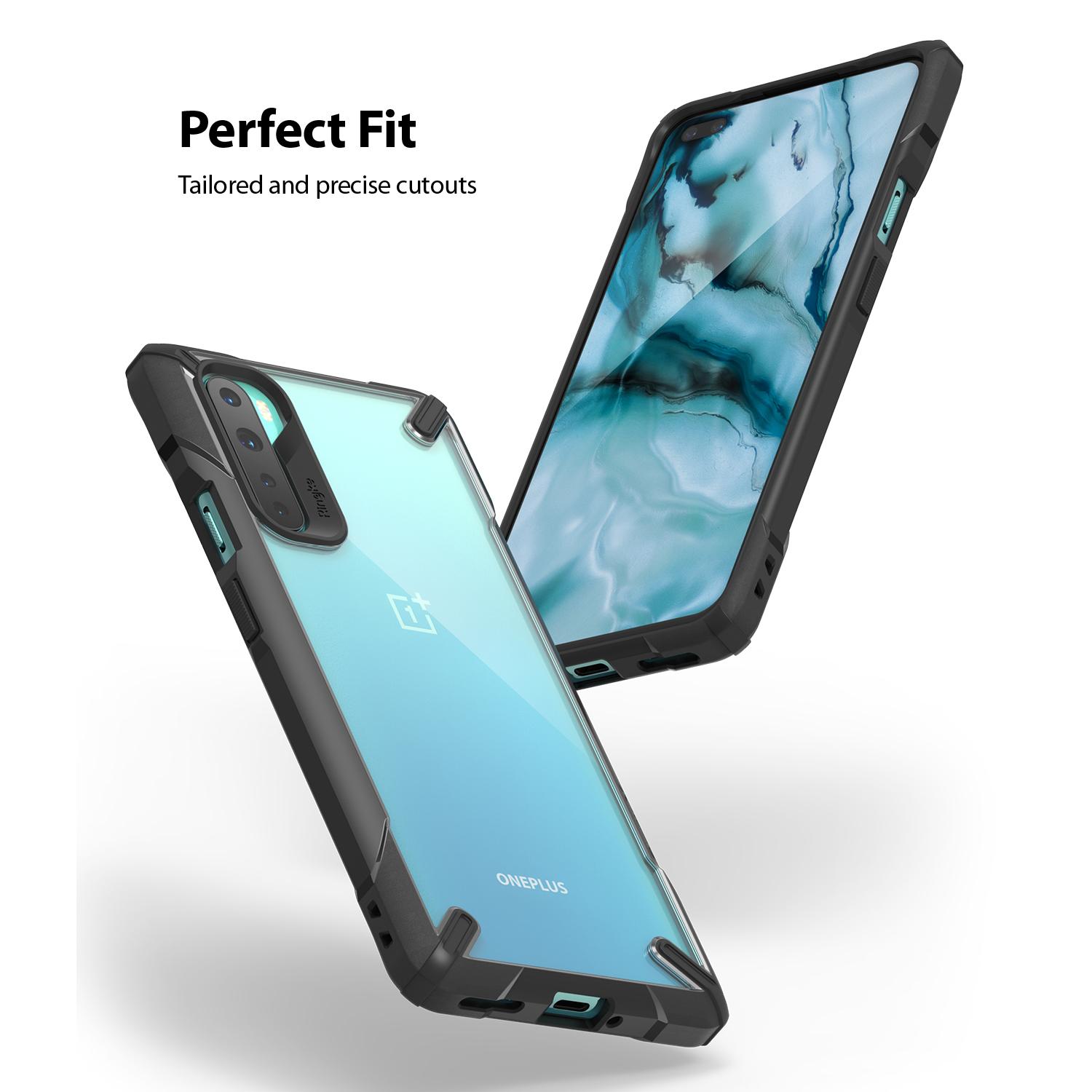 Coque Fusion X  OnePlus Nord, Noir