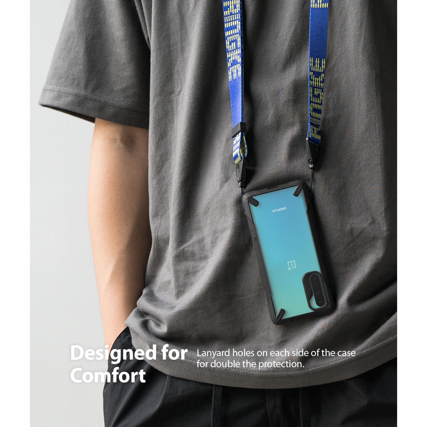 Coque Fusion X  OnePlus Nord, Noir