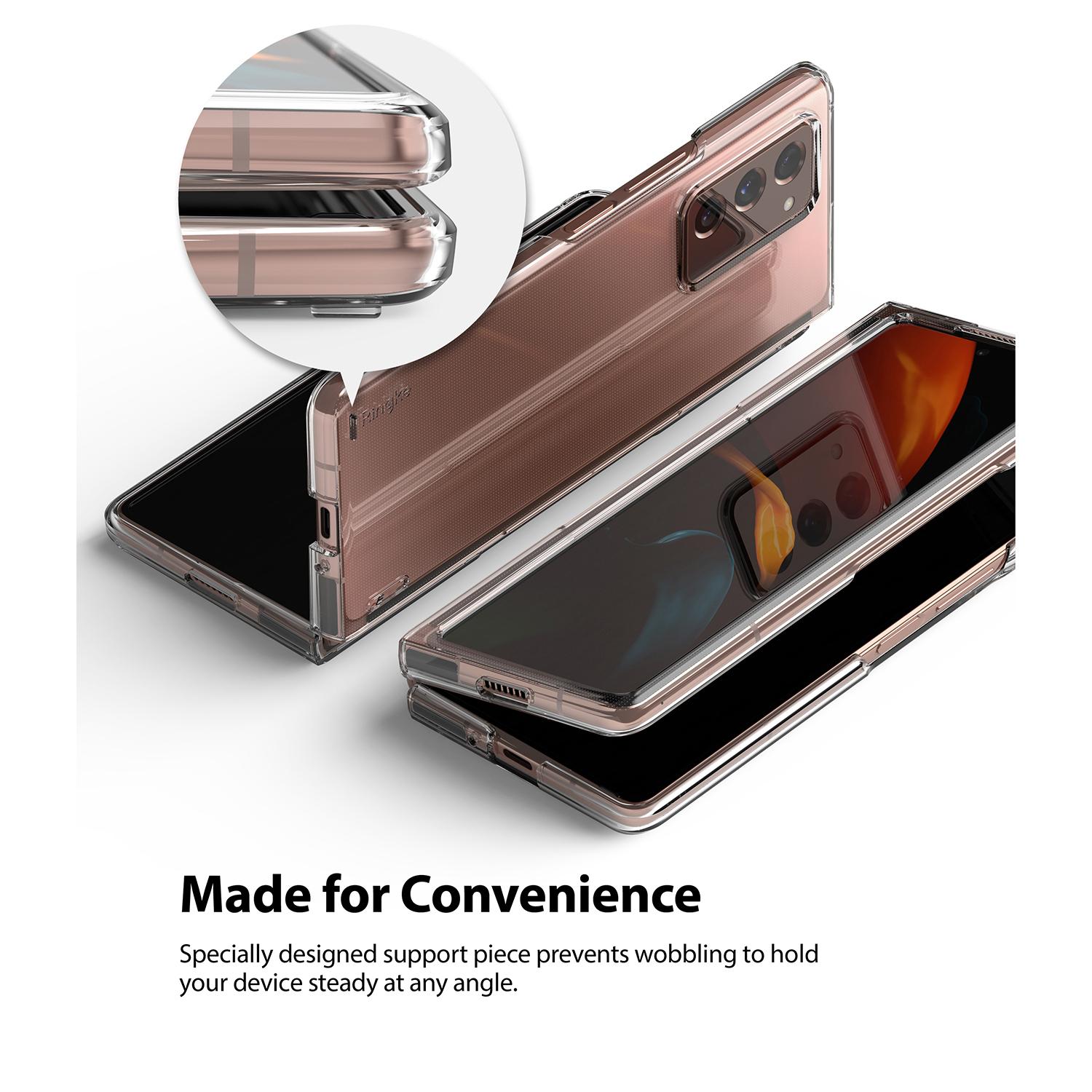 Coque Slim Samsung Galaxy Z Fold 2 Clear