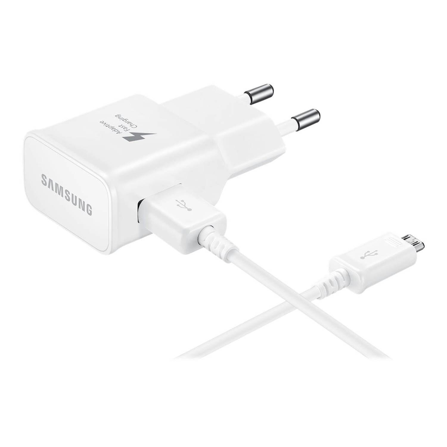 Chargeur 15W MicroUSB Blanc