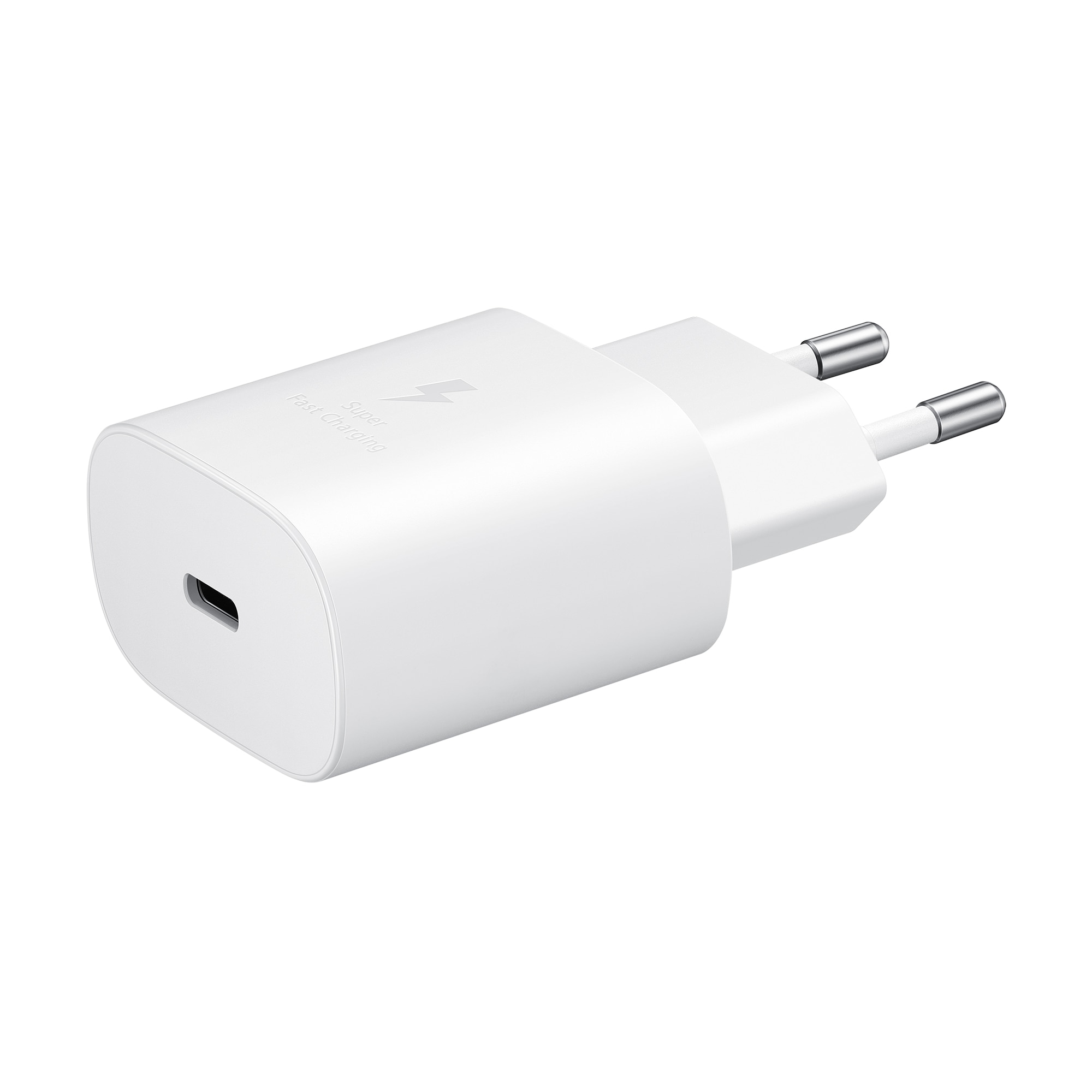 Chargeur Fast Charge USB-C Power Delivery 25W Blanc