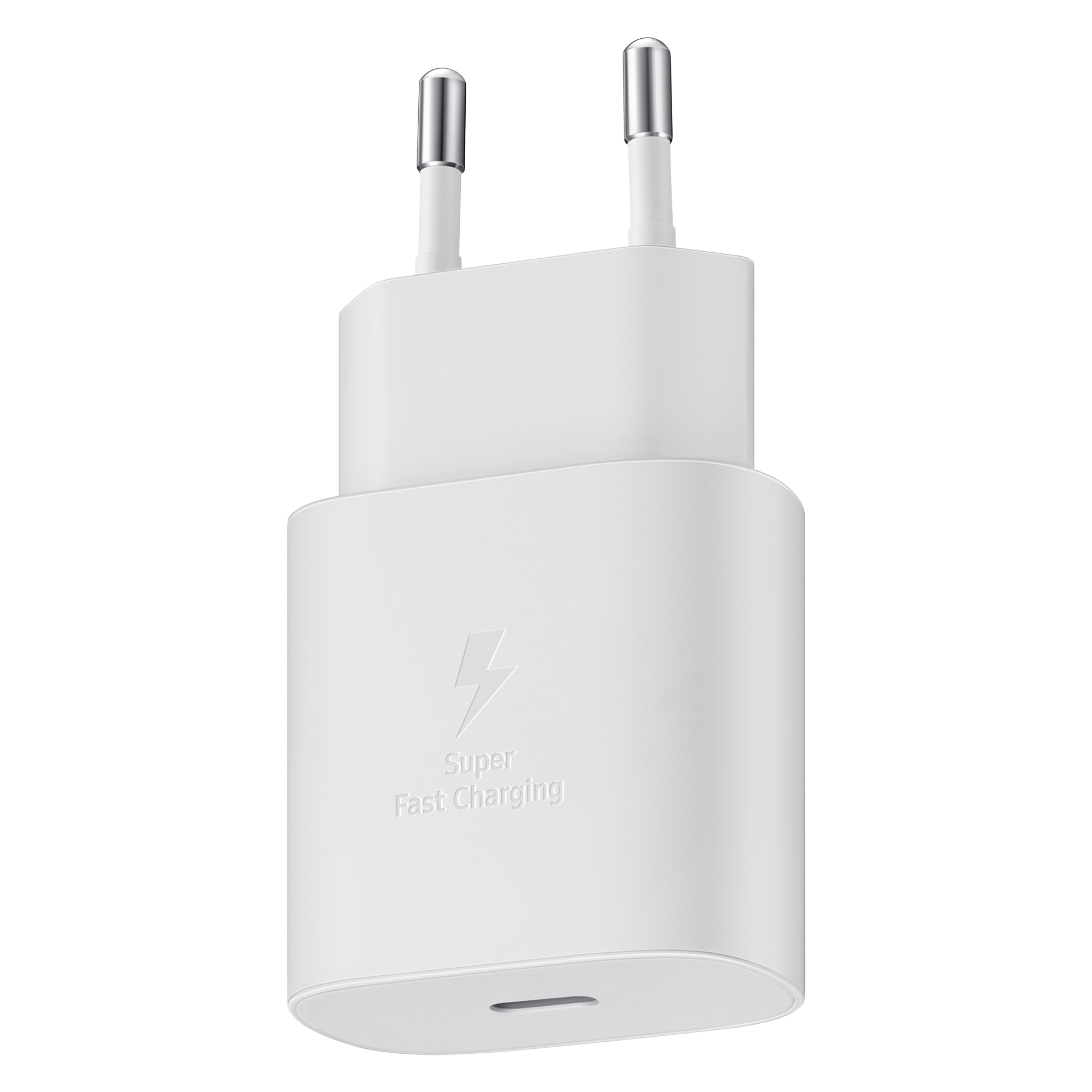 Chargeur Fast Charge USB-C Power Delivery 25W Blanc
