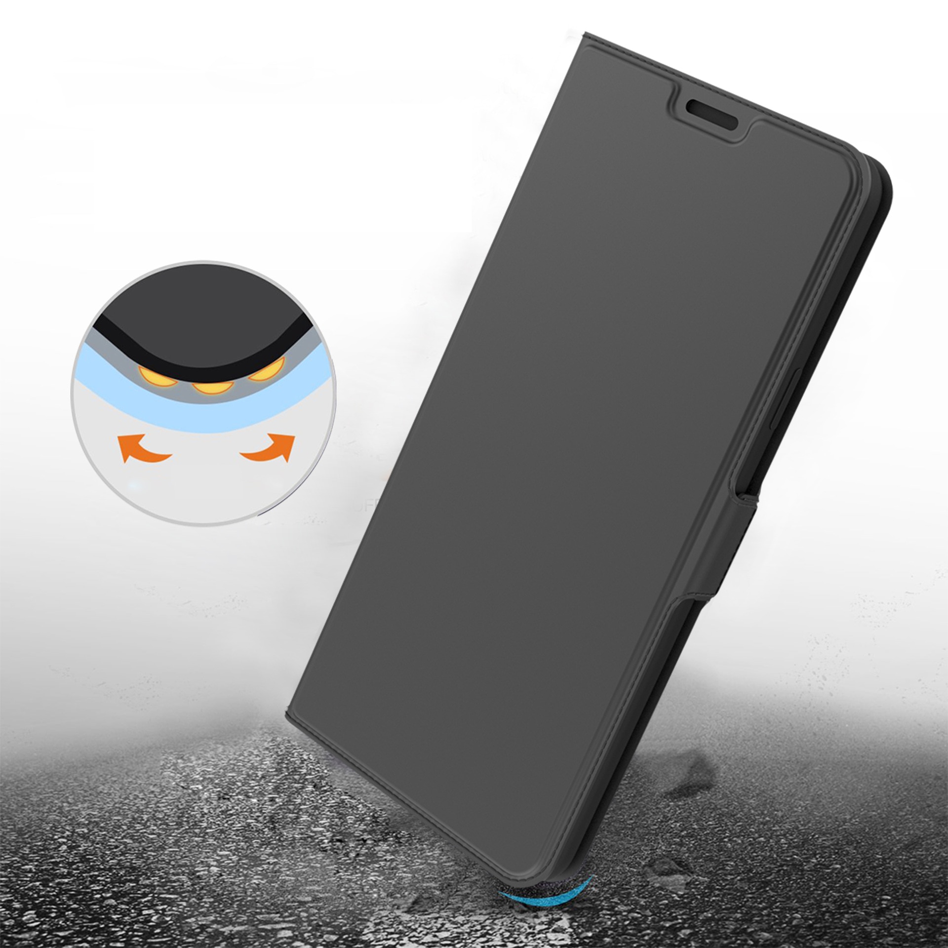 Étui portefeuille Slim Card Wallet  OnePlus 13, noir