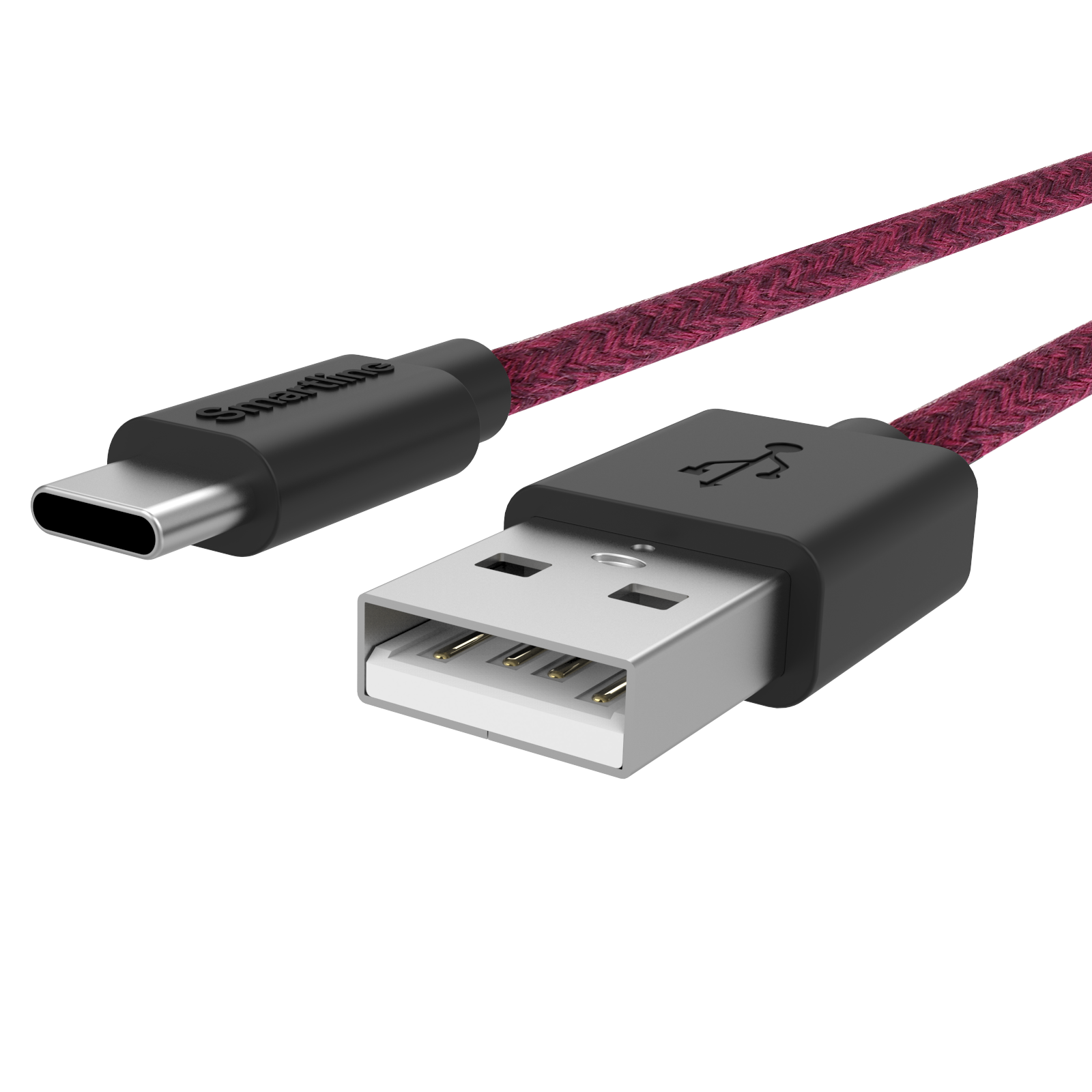 Fuzzy Câble USB-A vers USB-C 2 mètres Violet