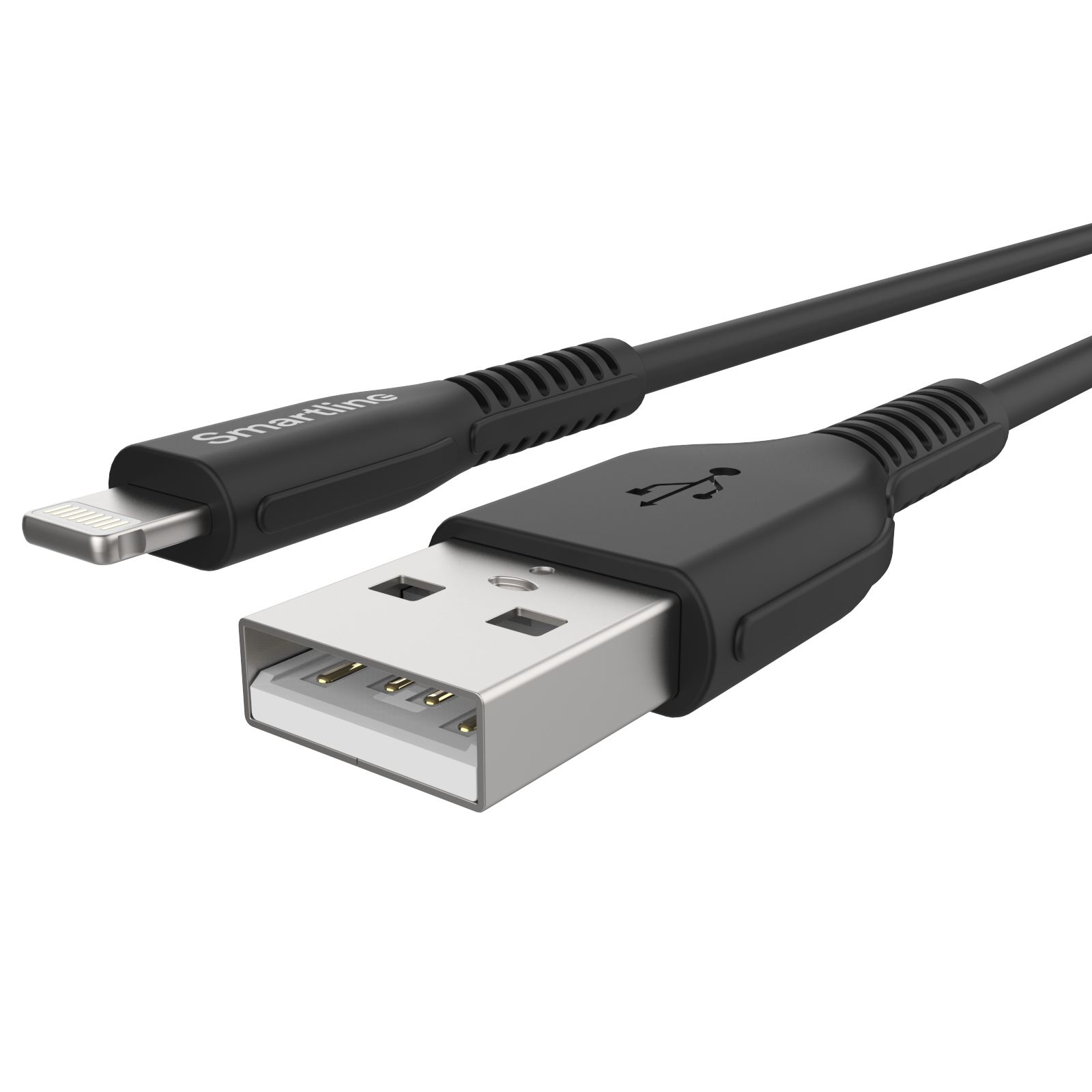 Strong Câble USB-A vers Lightning 2 mètres Noir