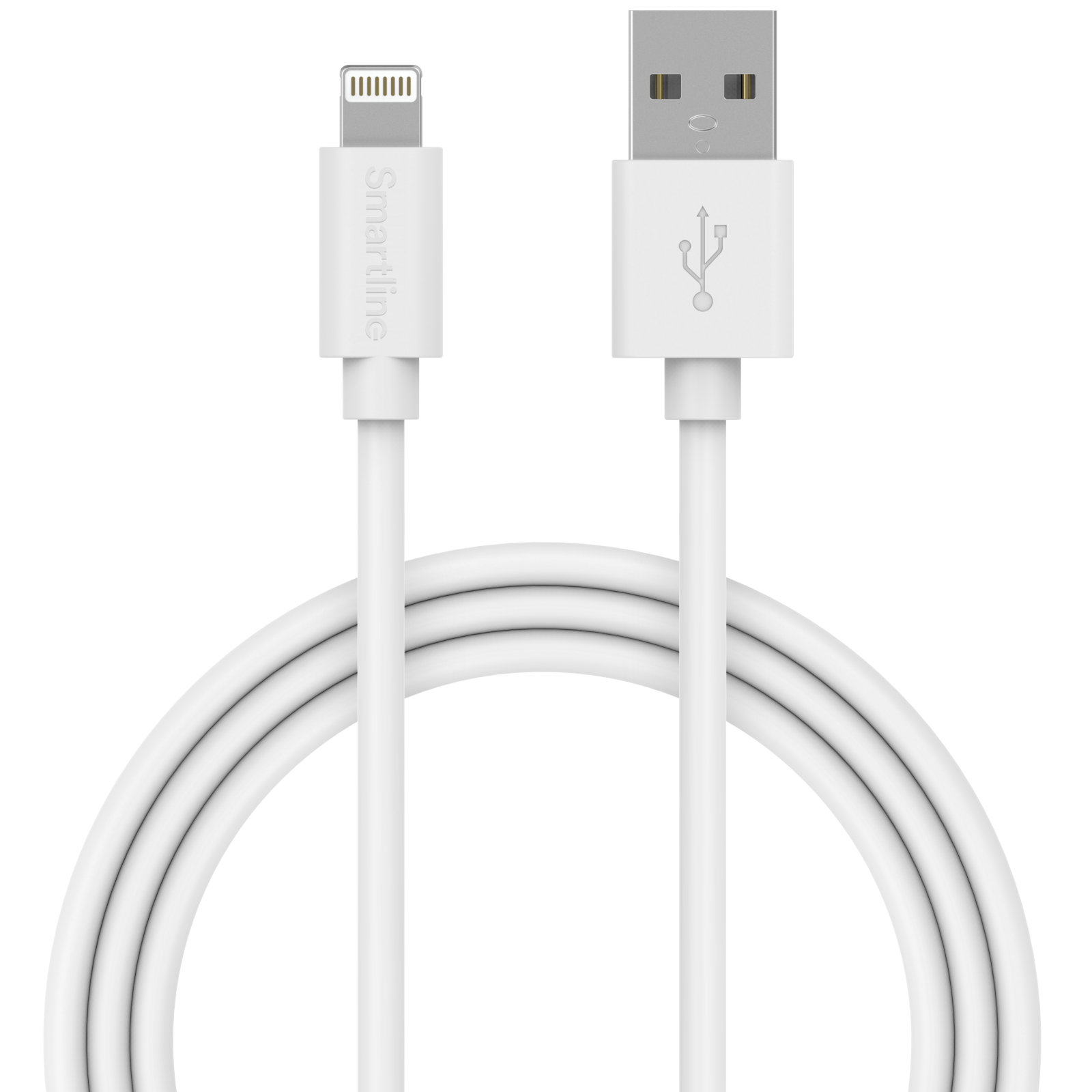 Câble USB-A vers Lightning 2 mètres Blanc