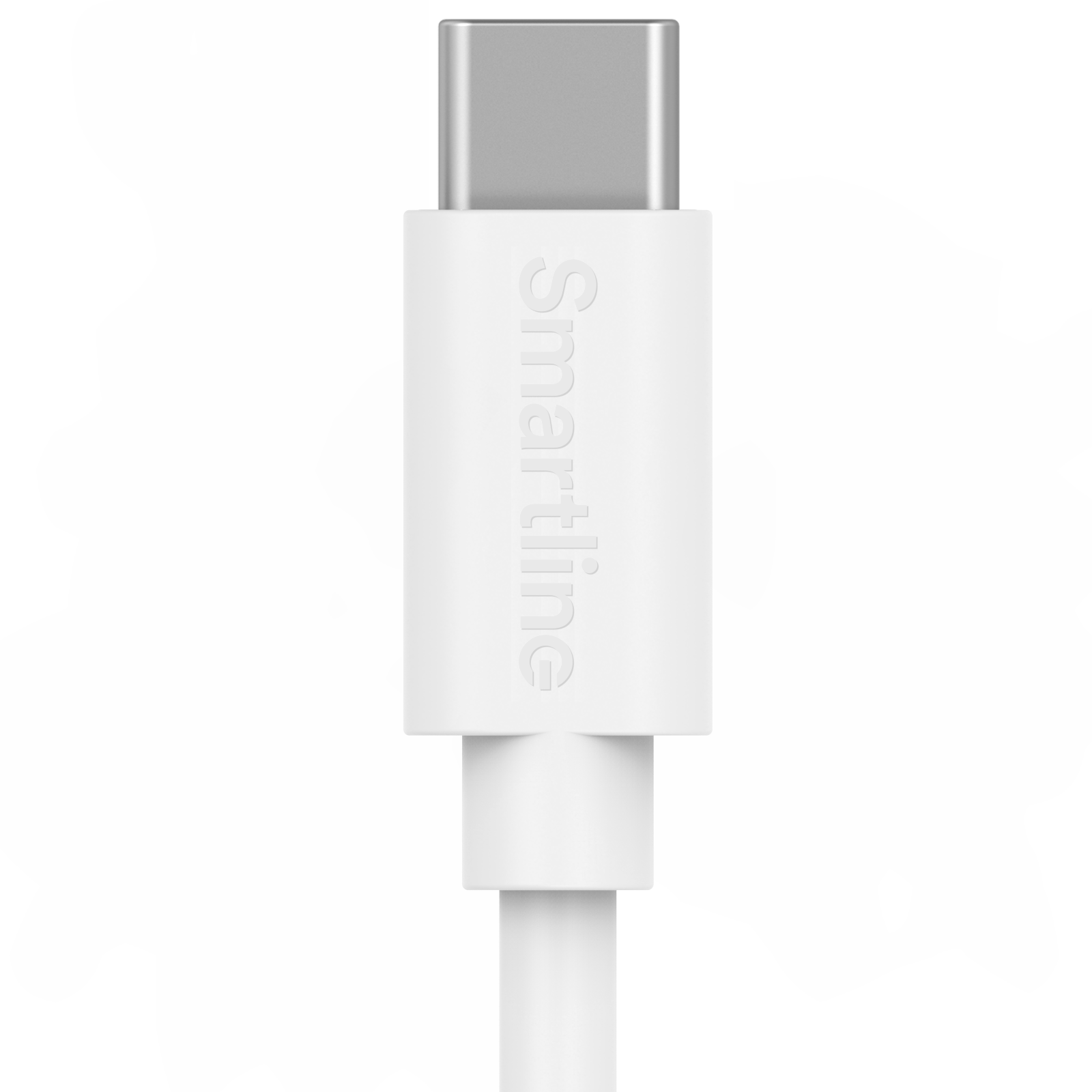 Câble Long USB-C vers Lightning 2 mètres iPhone 13 Mini blanc