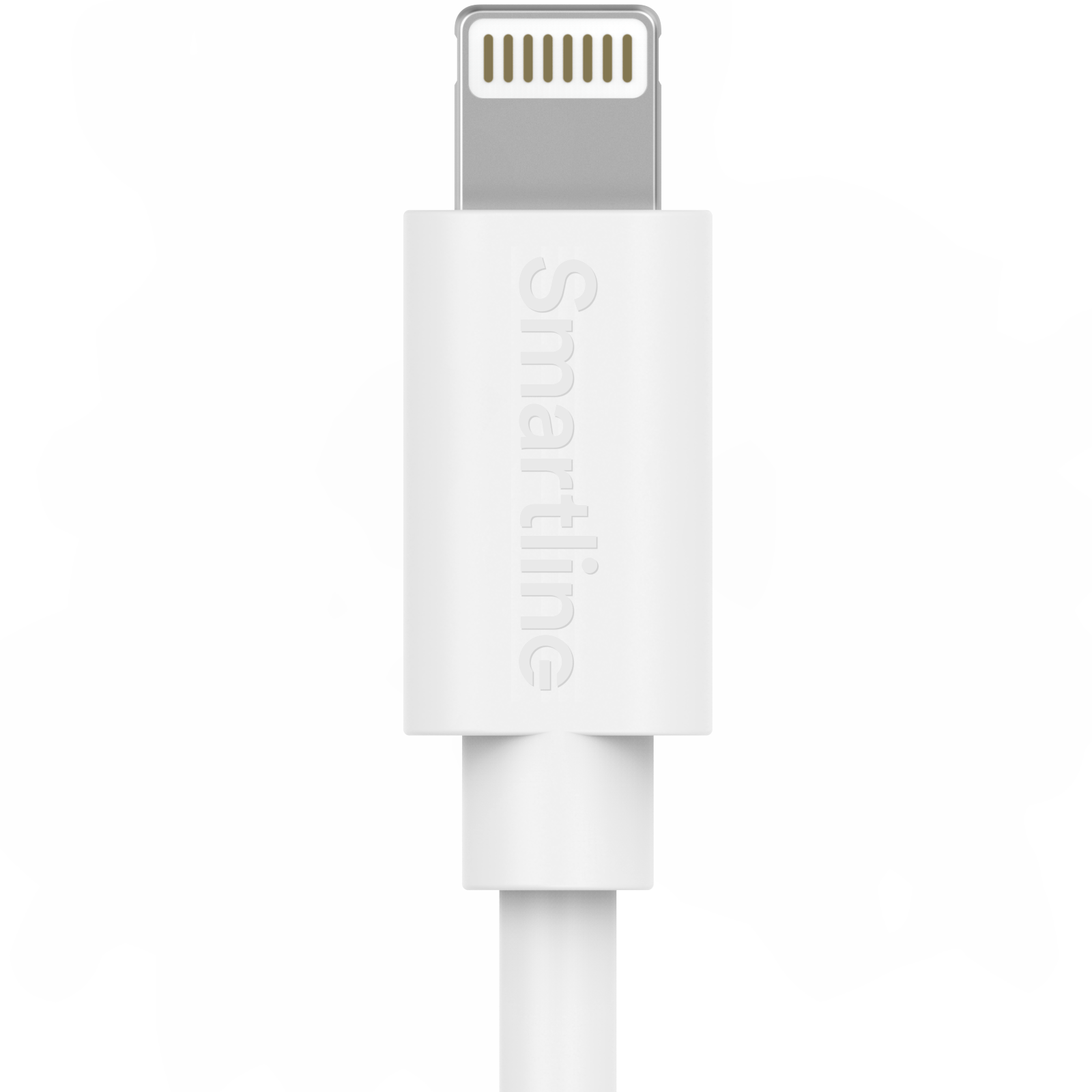 Câble Long USB-C vers Lightning 2 mètres iPhone XR blanc