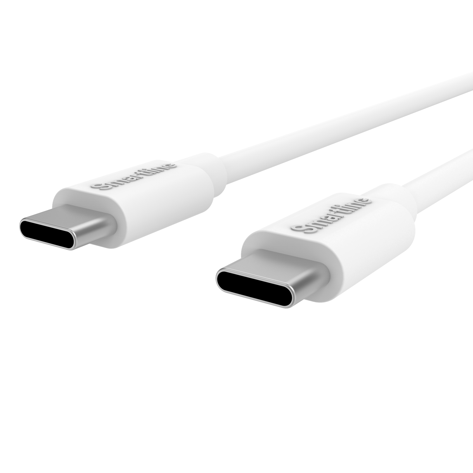 Câble USB-C vers USB-C 3 mètres, blanc