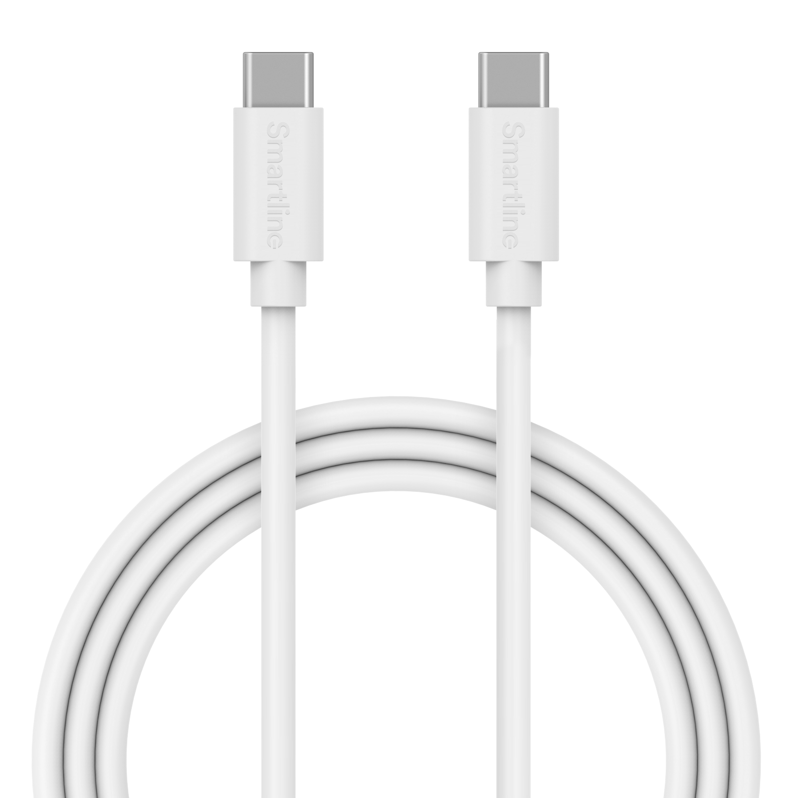 Câble Long USB-C vers USB-C 2 mètres iPad Air 10.9 4th Gen (2020) blanc