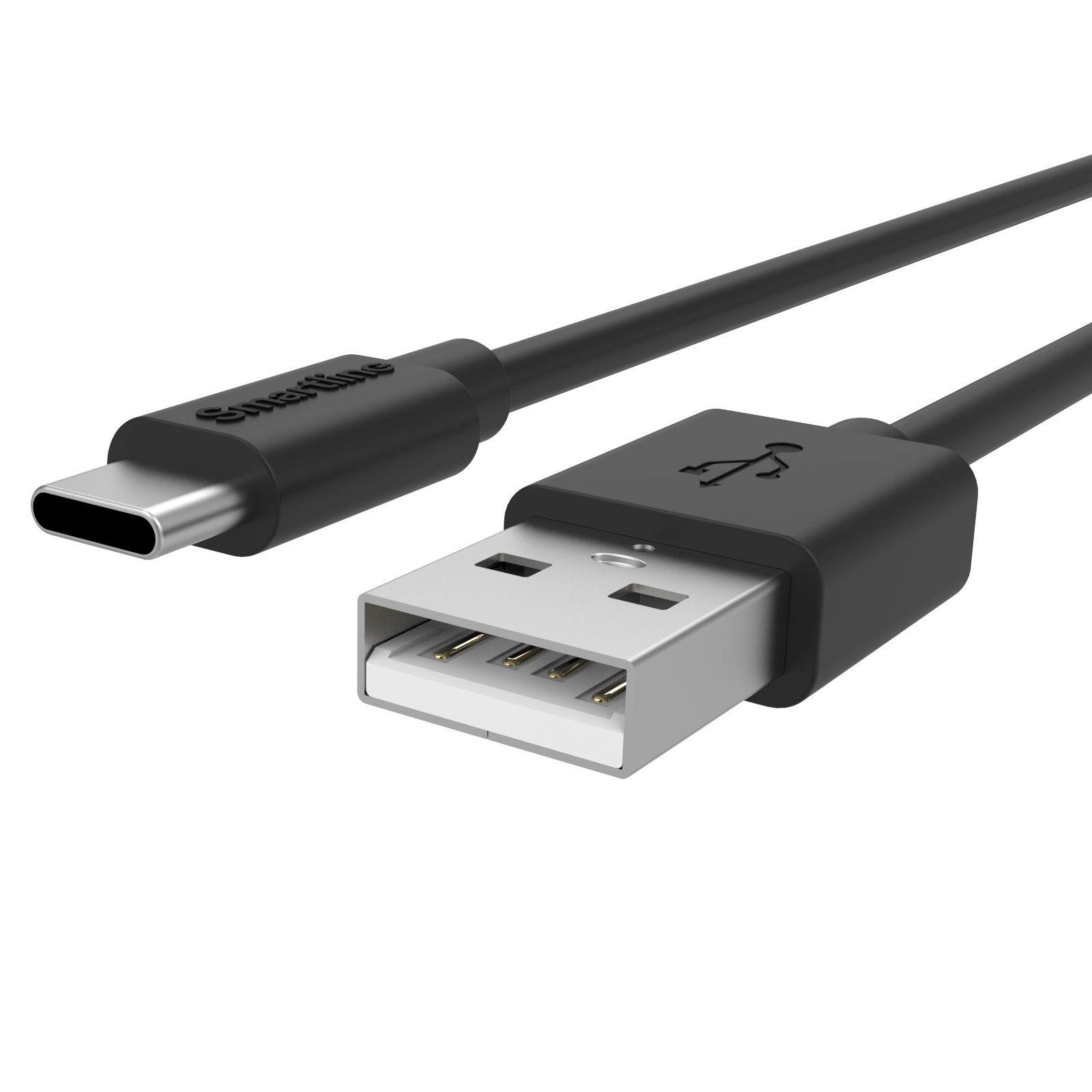 Câble USB-A vers USB-C 2 mètres Noir