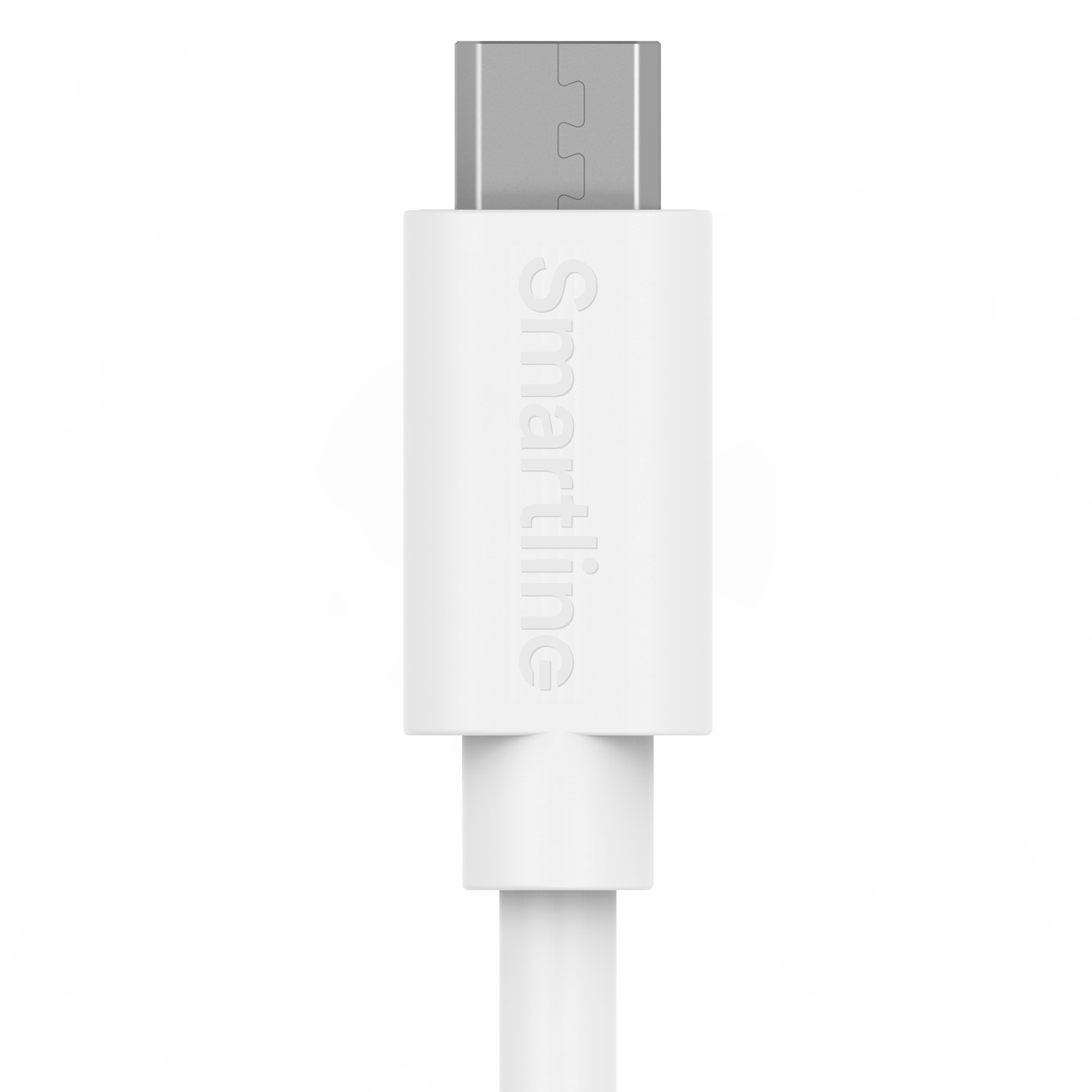 Câble USB-A vers MicroUSB 2 mètres Blanc