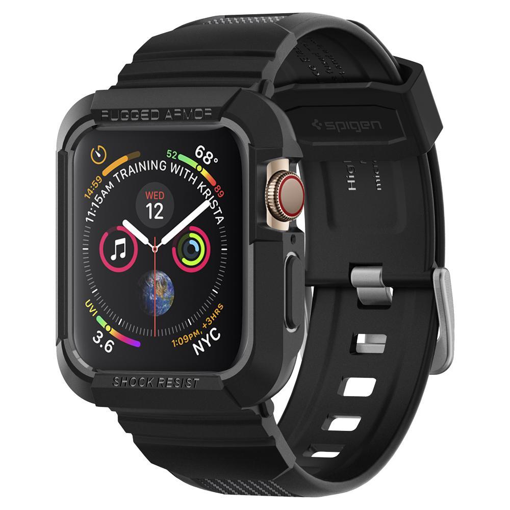 Rugged Armor Pro Apple Watch SE 44mm, Black