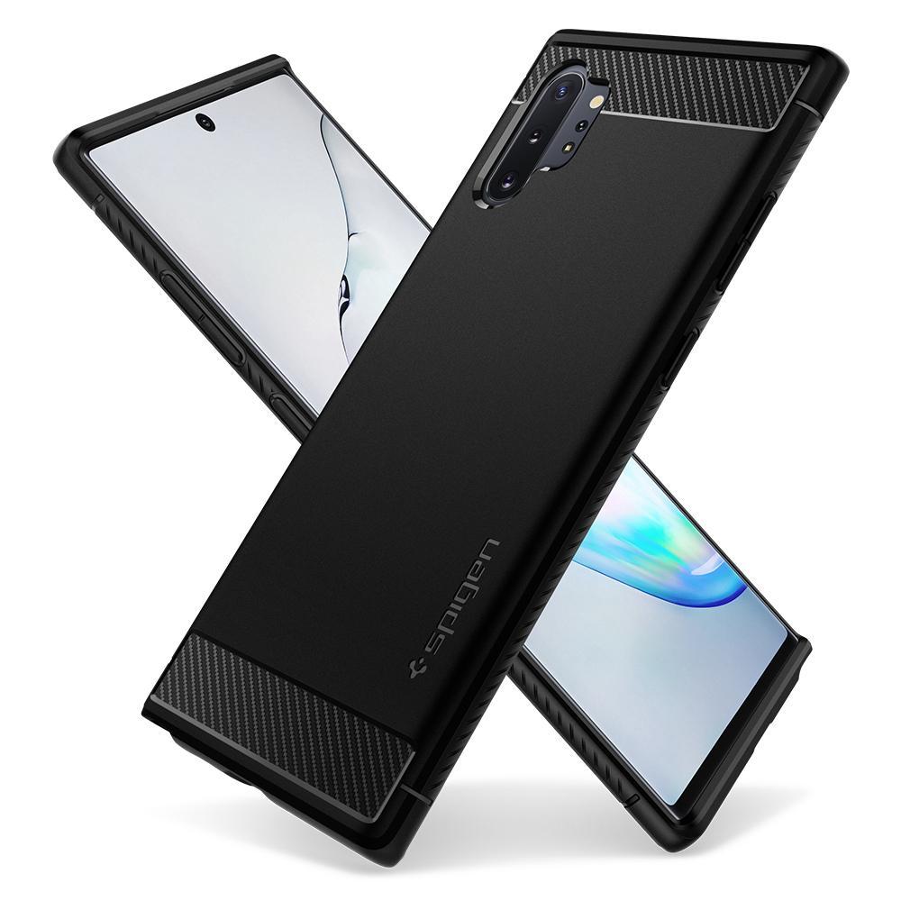 Case Rugged Armor Samsung Galaxy Note 10 Plus Black