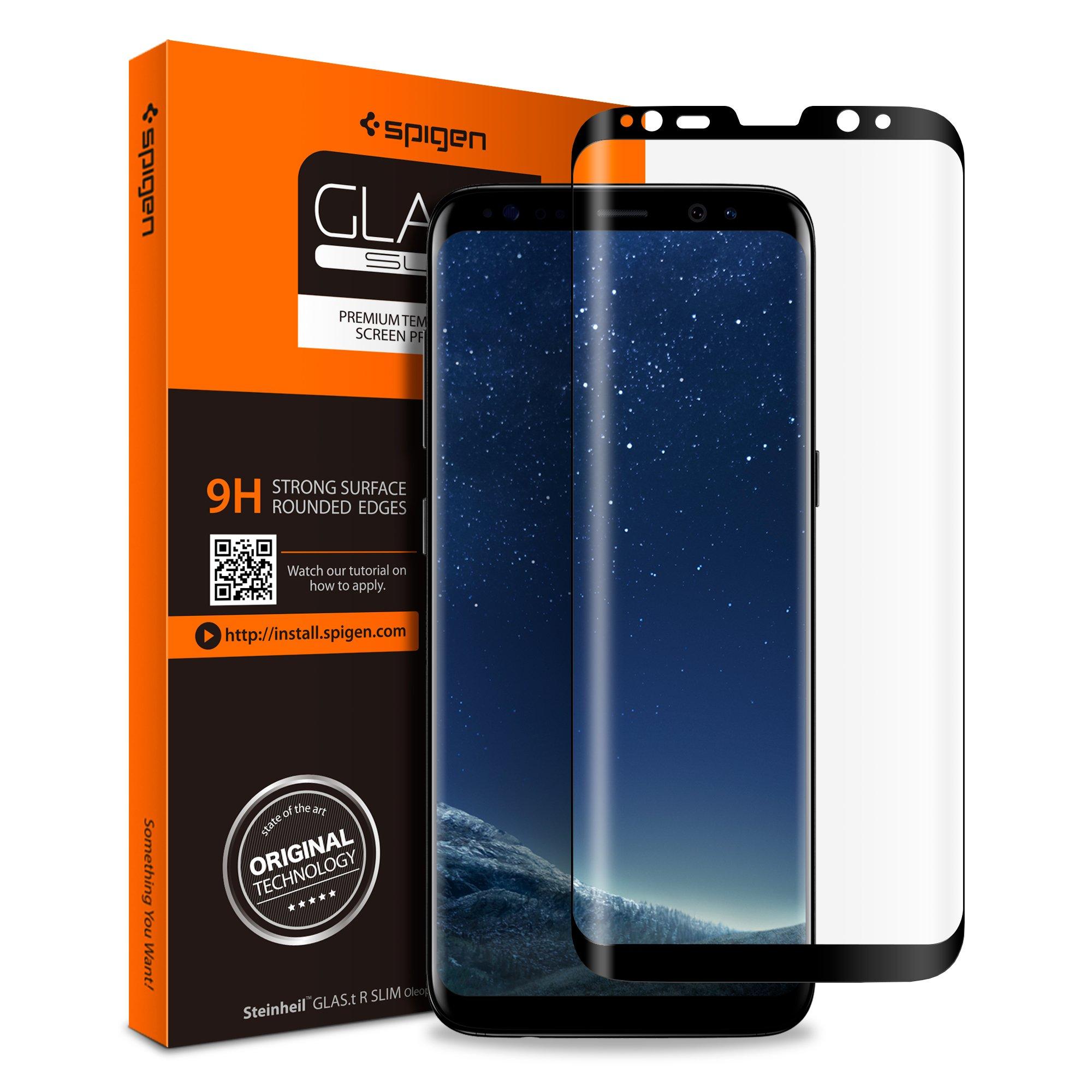 Screen Protector GLAS.tR Full Cover Glass Samsung Galaxy S8 Noir