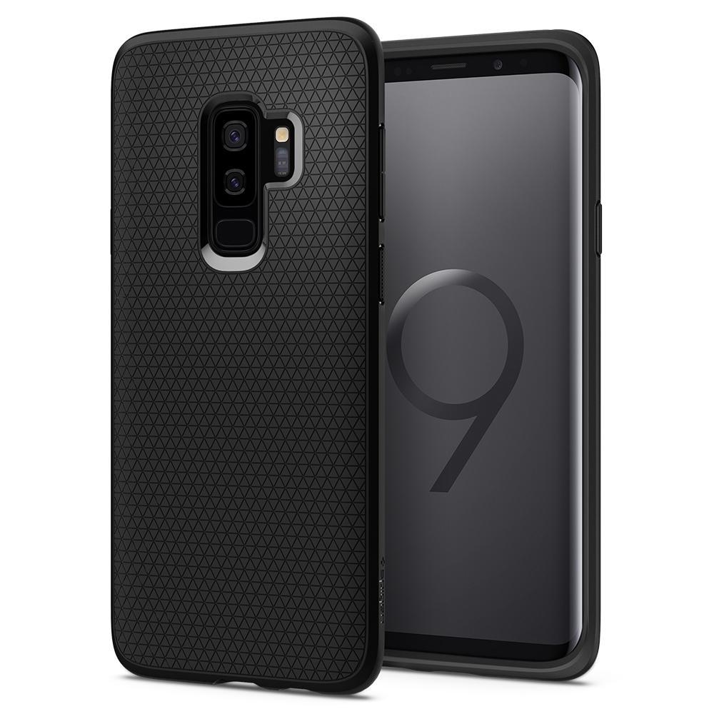 Coque Liquid Air Samsung Galaxy S9 Plus Black