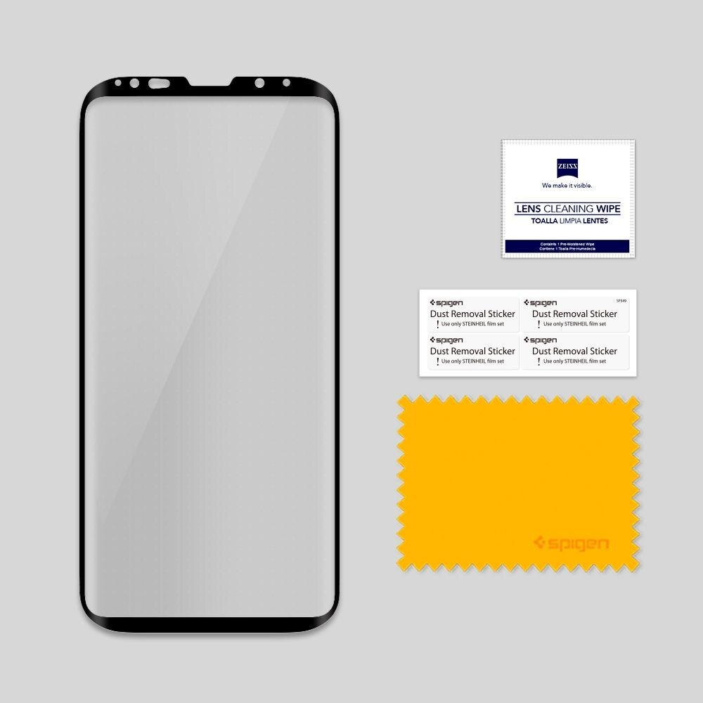 Screen Protector GLAS.tR Curved Glass Samsung Galaxy S9 Plus Noir