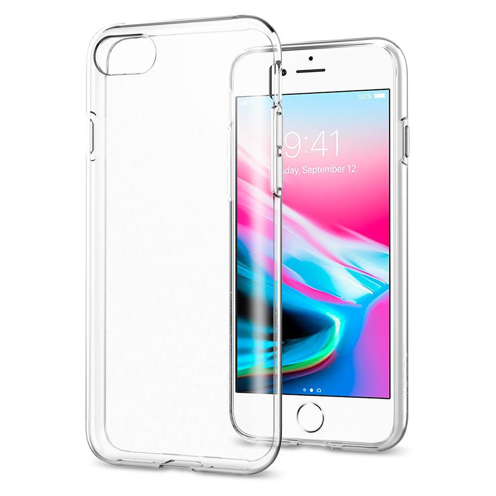 Coque Liquid Crystal iPhone 7/8/SE Transparent