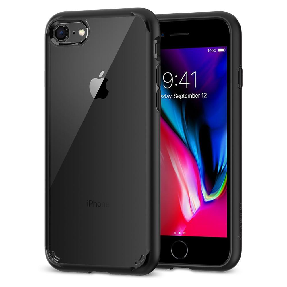 Coque Ultra Hybrid iPhone SE (2020) Matte Black