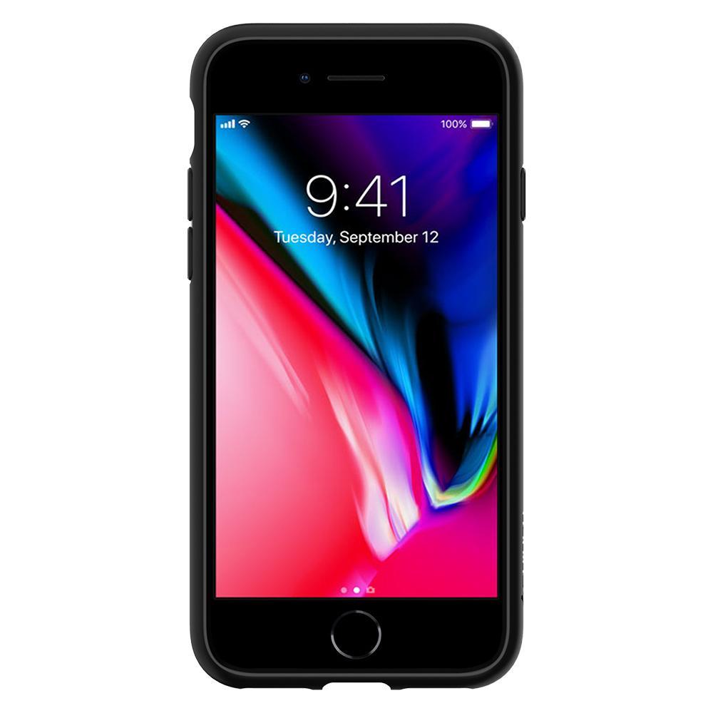 Coque Ultra Hybrid iPhone 8 Matte Black