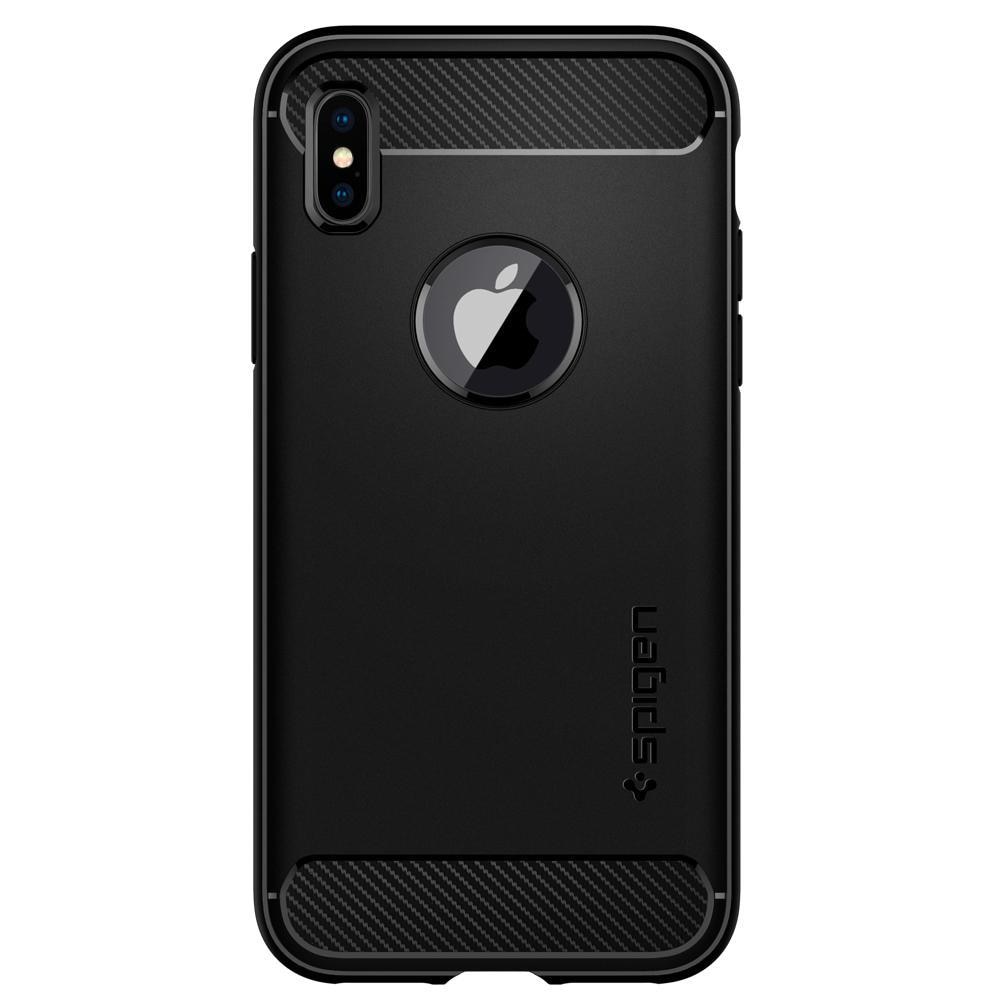 Coque Rugged Armor iPhone X/XS Black