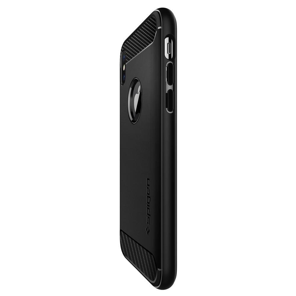 Coque Rugged Armor iPhone X/XS Black