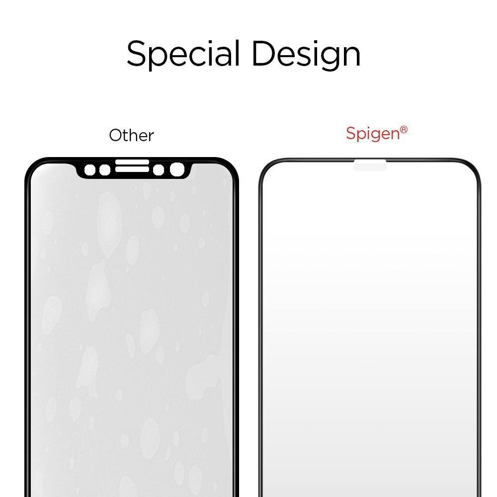 Screen Protector GLAS.tR SLIM HD iPhone X/XS Noir