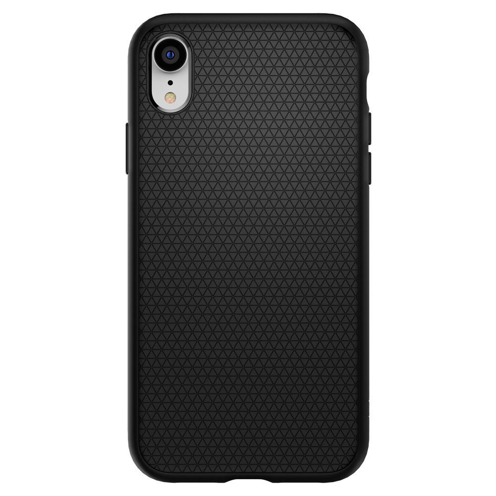 Coque Liquid Air iPhone Xr Black