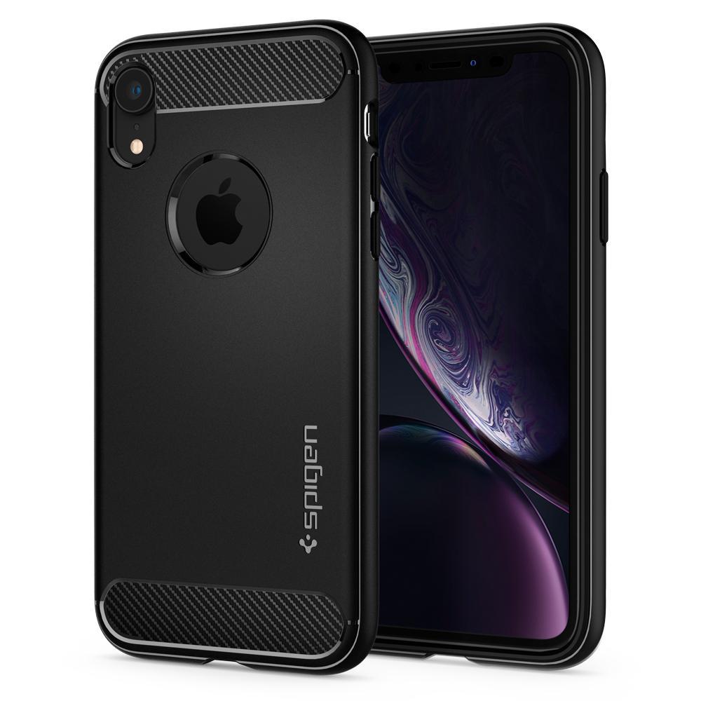 Case Rugged Armor iPhone Xr Black