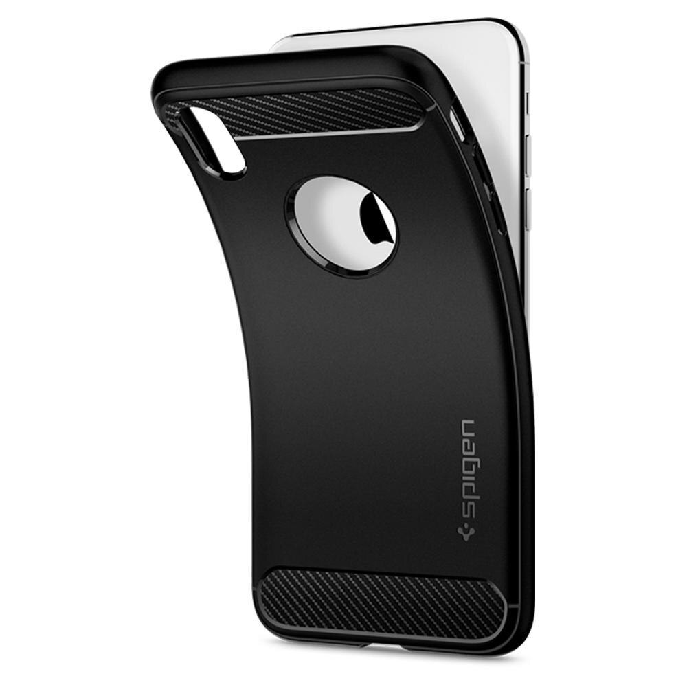 Case Rugged Armor iPhone Xr Black