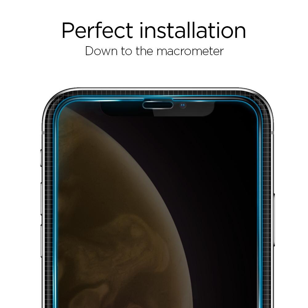 Screen Protector GLAS.tR SLIM HD iPhone XR Noir