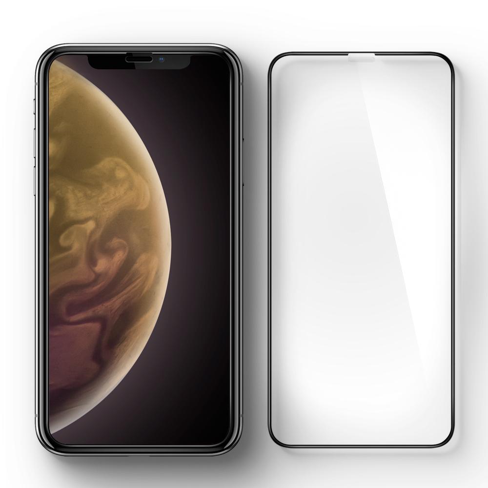 Screen Protector GLAS.tR SLIM HD iPhone XR Noir