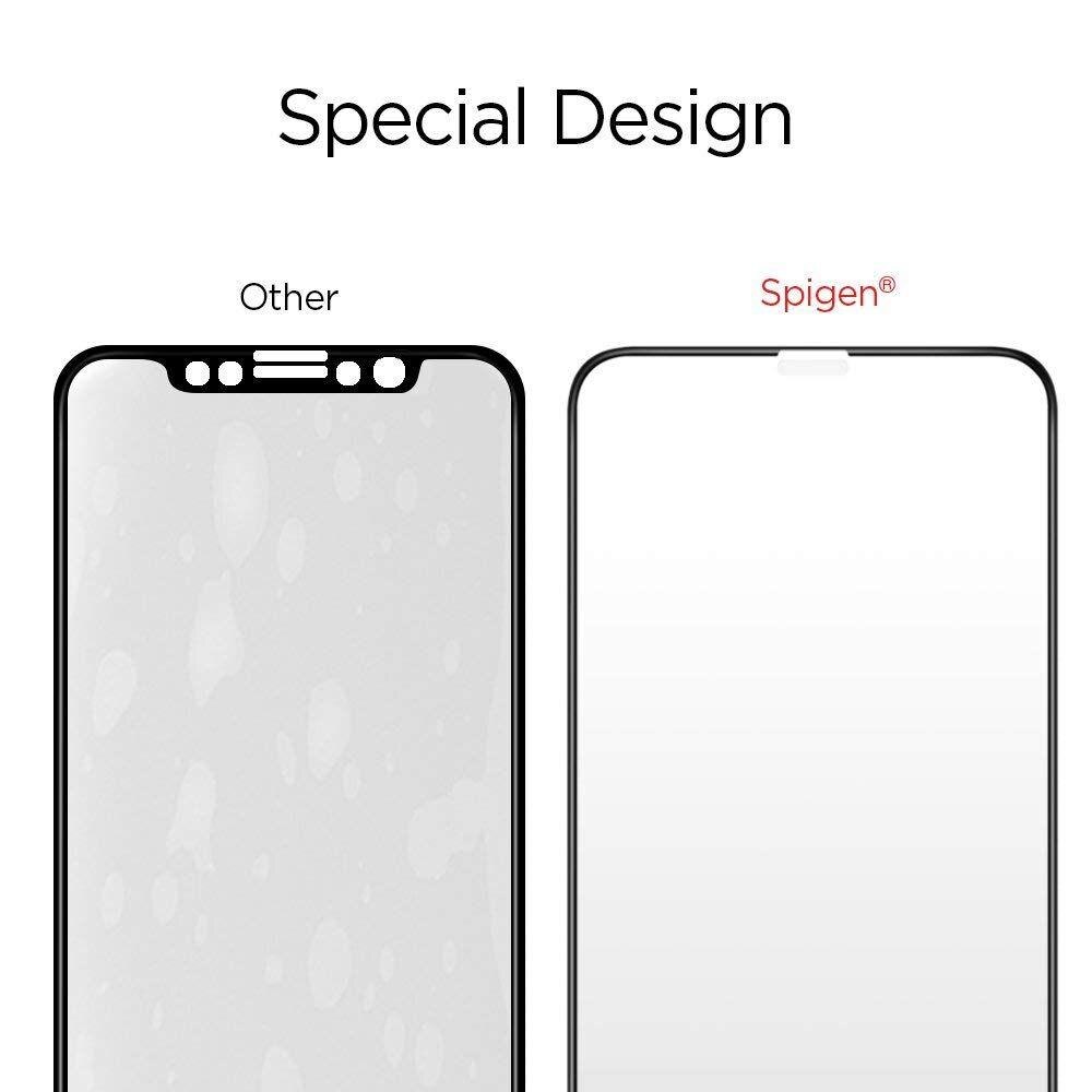 Screen Protector GLAS.tR SLIM HD iPhone XS Max Noir