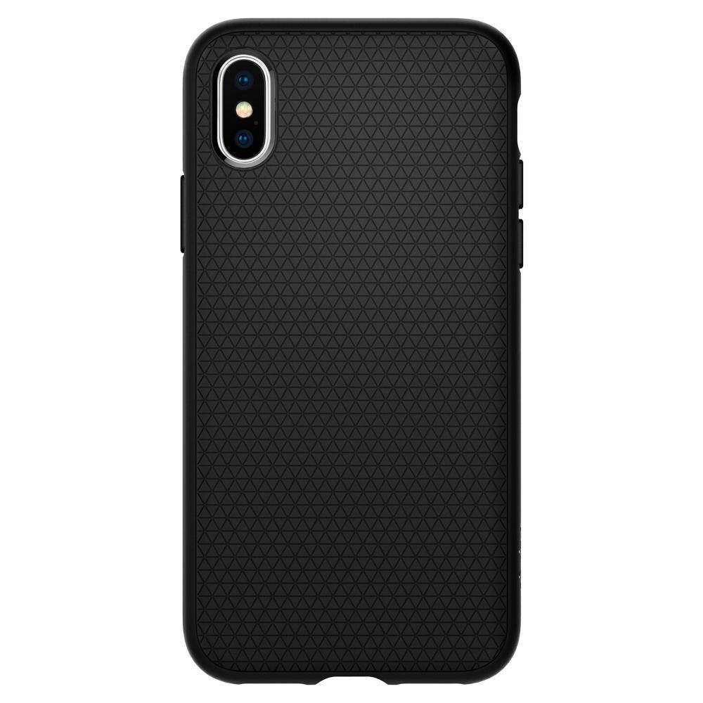 Coque Liquid Air iPhone X/XS Black