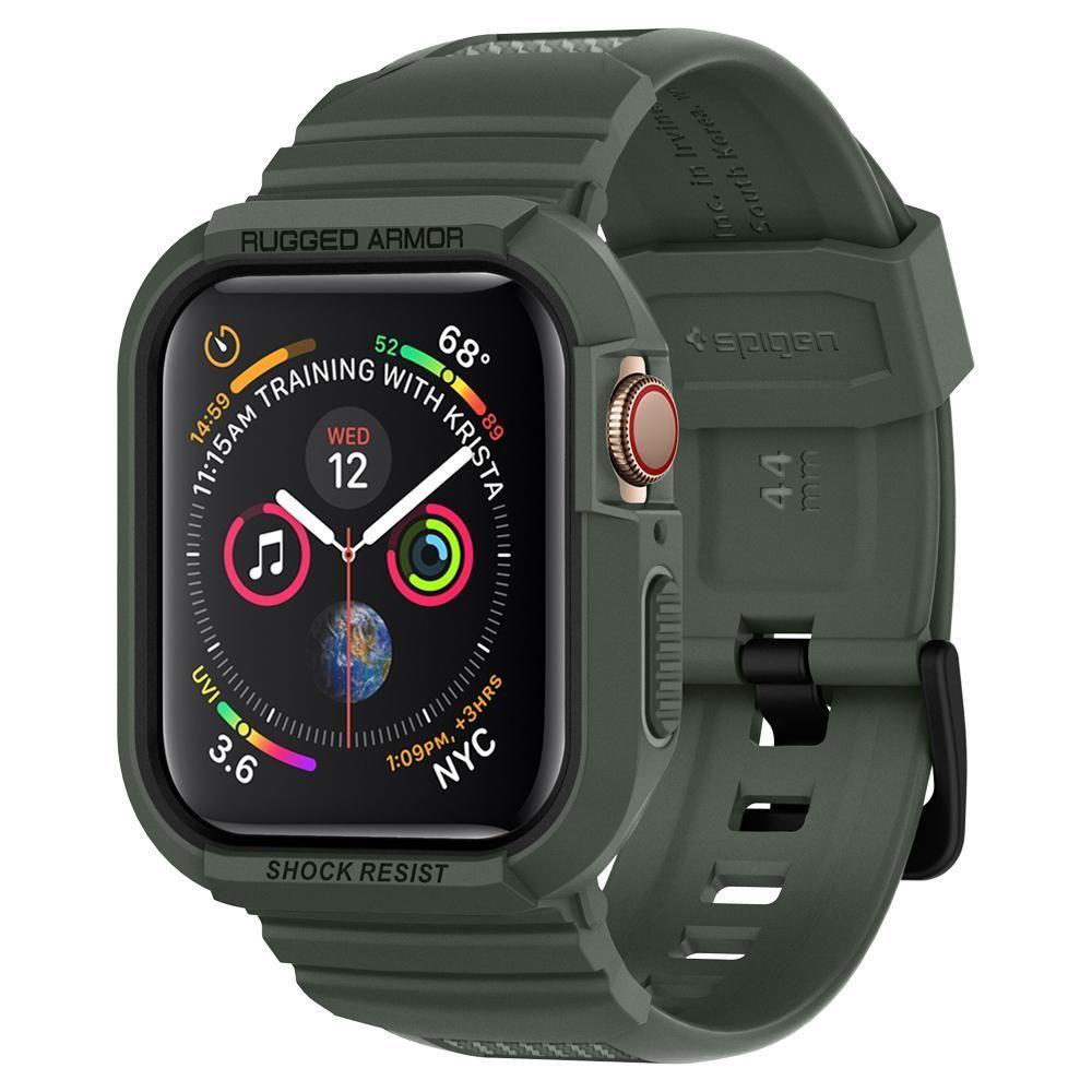 Rugged Armor Pro Apple Watch 45mm Series 9, Military Green