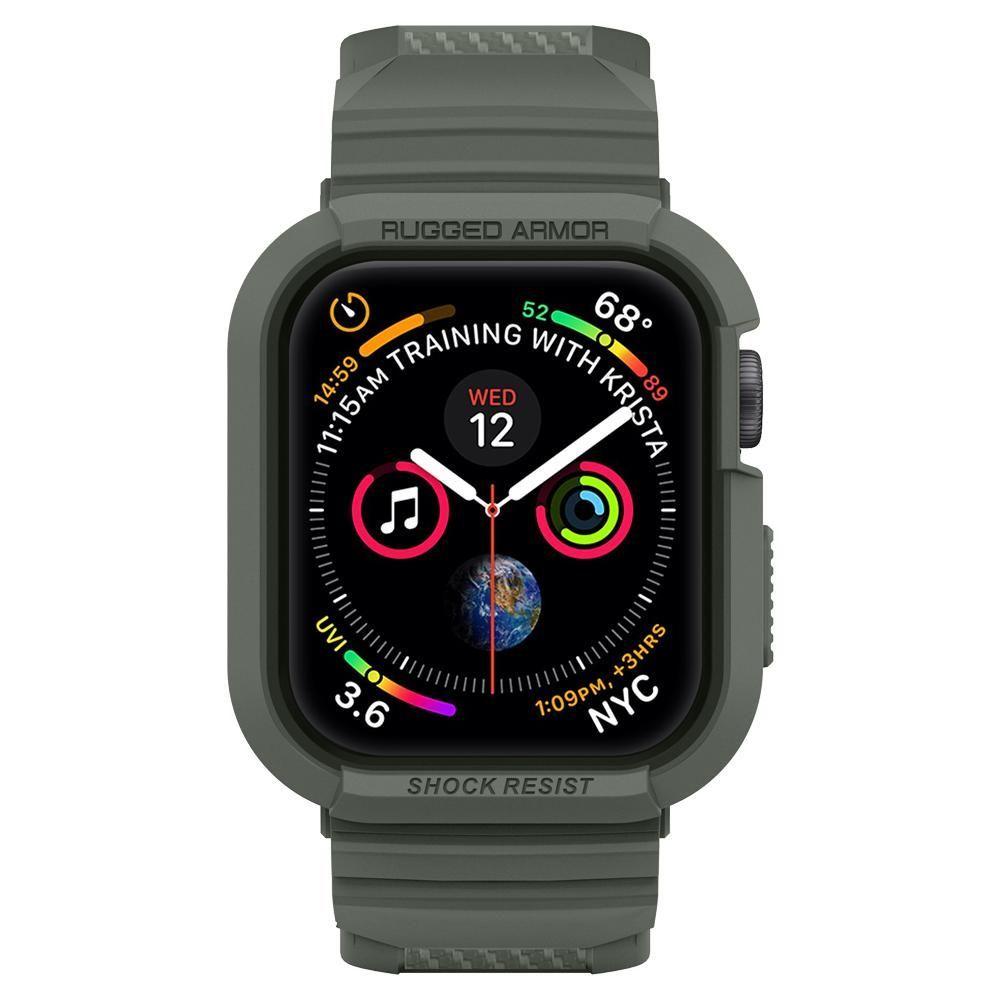 Rugged Armor Pro Apple Watch SE 44mm, Military Green