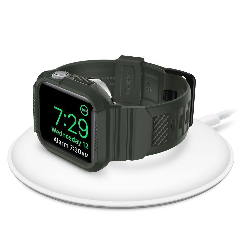 Rugged Armor Pro Apple Watch SE 44mm, Military Green