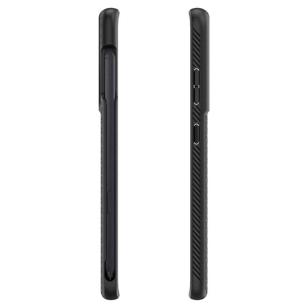 Case Liquid Air Pen Edition Samsung Galaxy S21 Ultra Black
