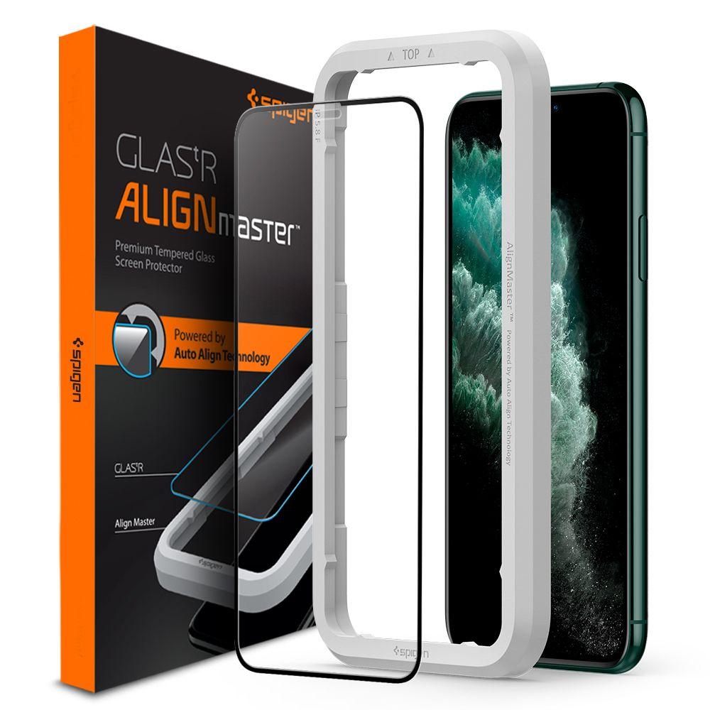 AlignMaster GLAS.tR Full Cover iPhone Xs Max Noir