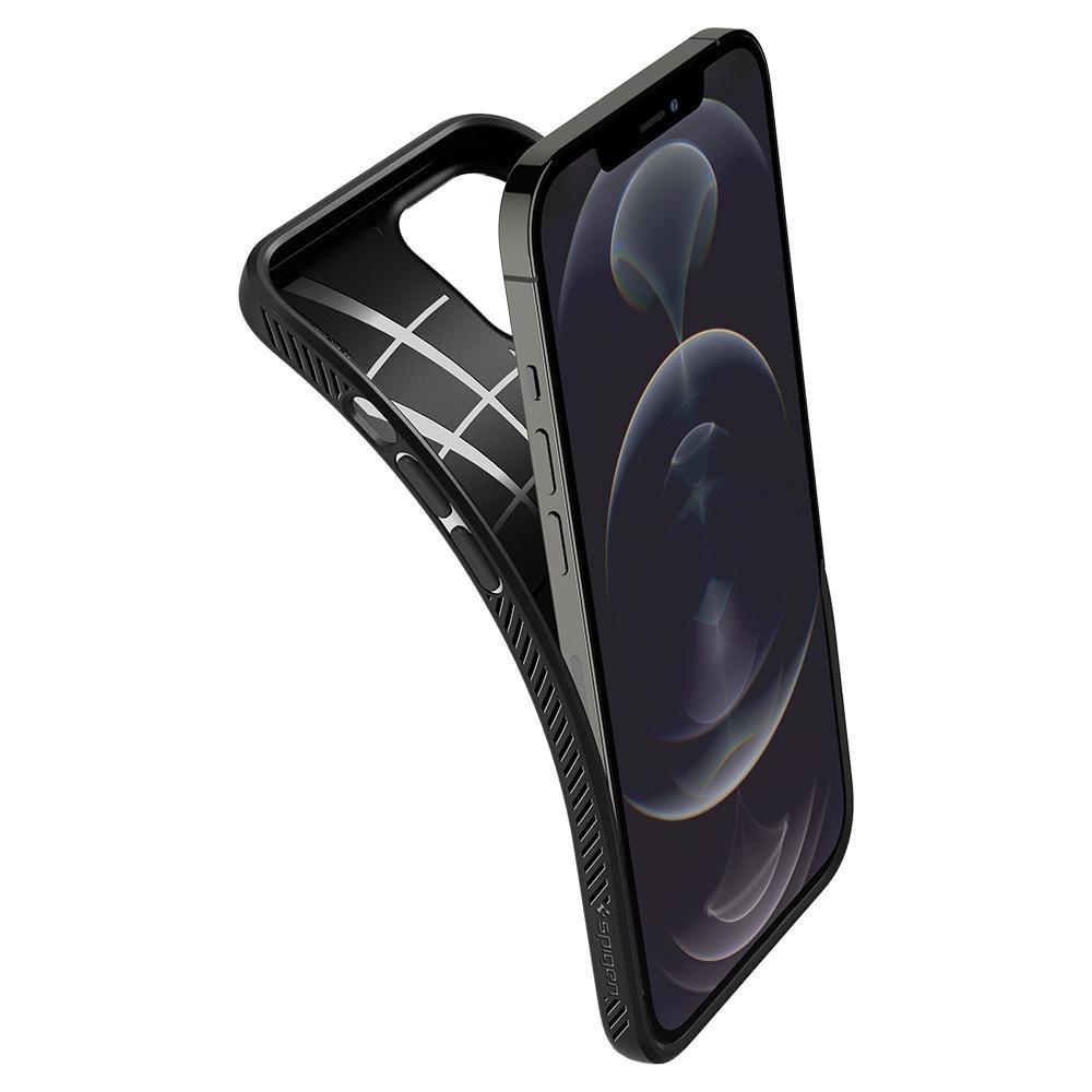 Coque Liquid Air iPhone 12/12 Pro Black