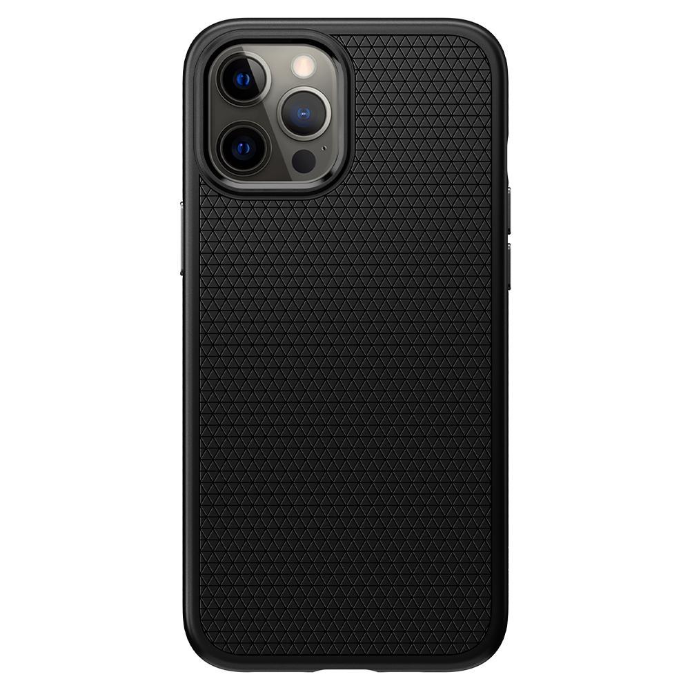 Coque Liquid Air iPhone 12/12 Pro Black