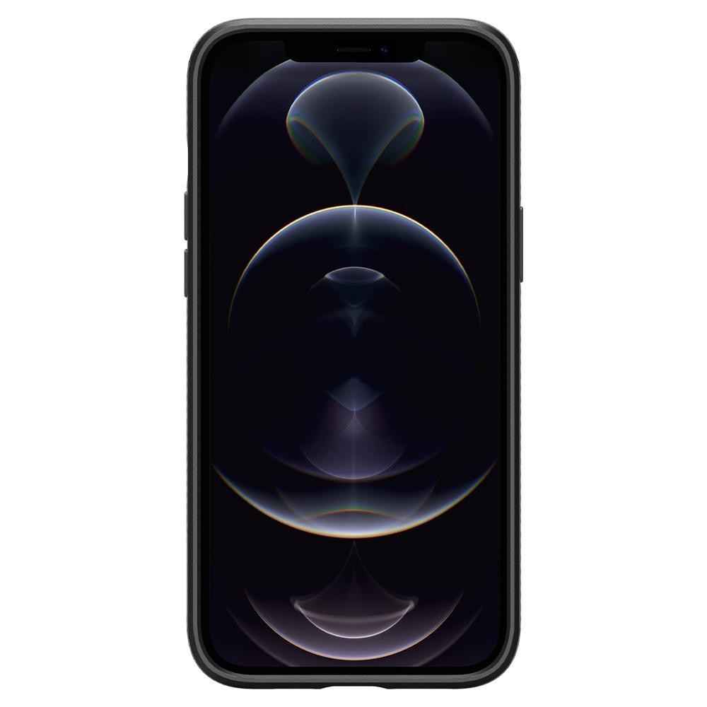Coque Liquid Air iPhone 12/12 Pro Black