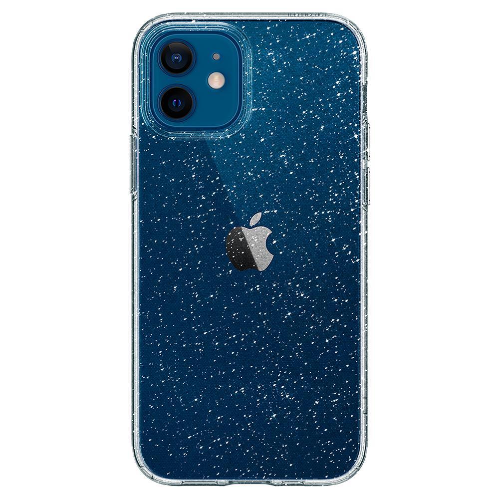 Coque Liquid Crystal iPhone 12/12 Pro Glitter Crystal