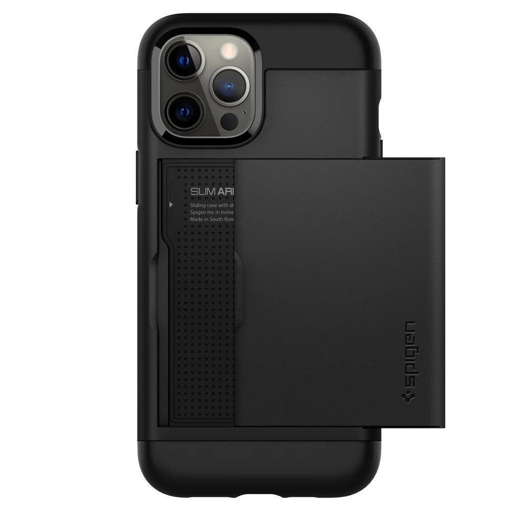 Coque Slim Armor CS iPhone 12/12 Pro Black