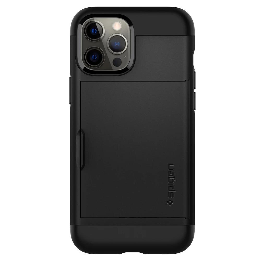 Coque Slim Armor CS iPhone 12/12 Pro Black