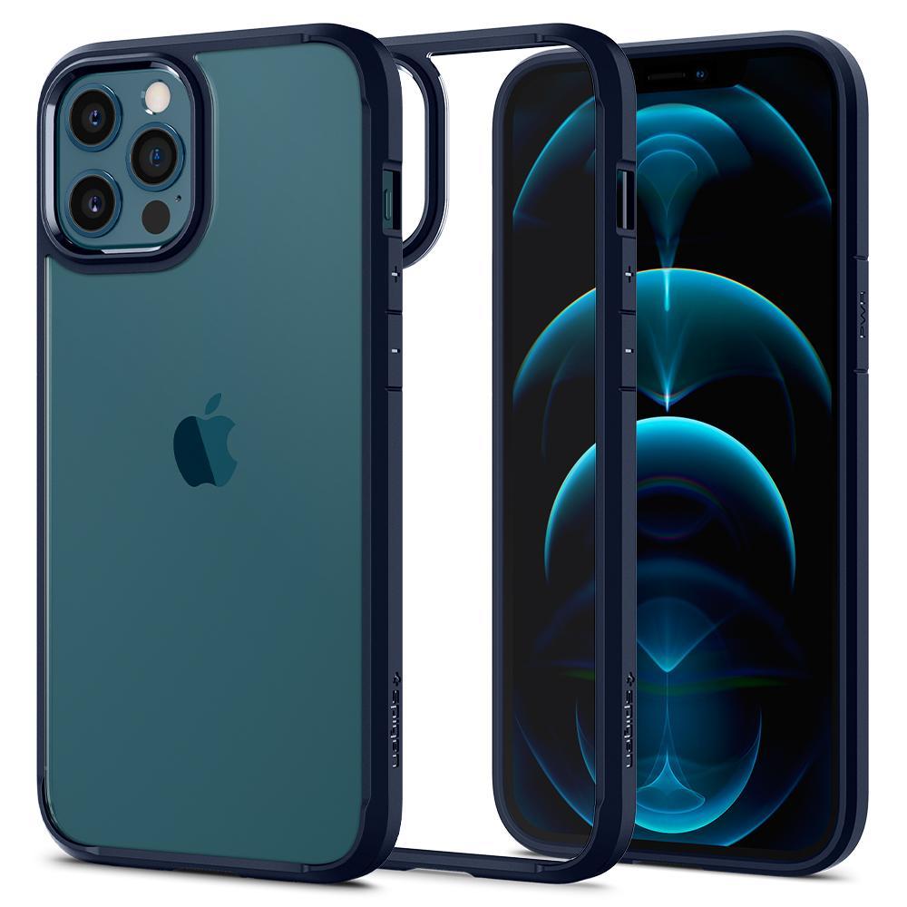 Coque Ultra Hybrid iPhone 12/12 Pro Bleu