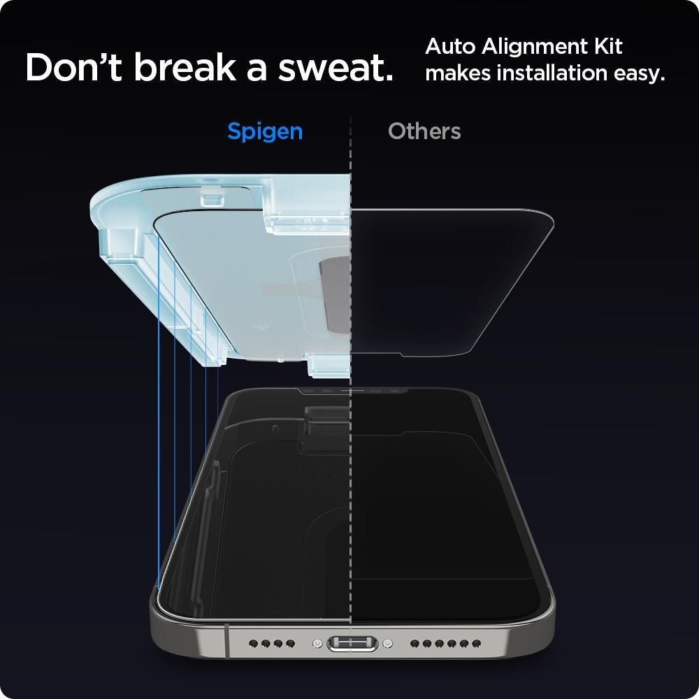 Screen Protector GLAS.tR EZ Fit (2 pièces) iPhone 12/12 Pro