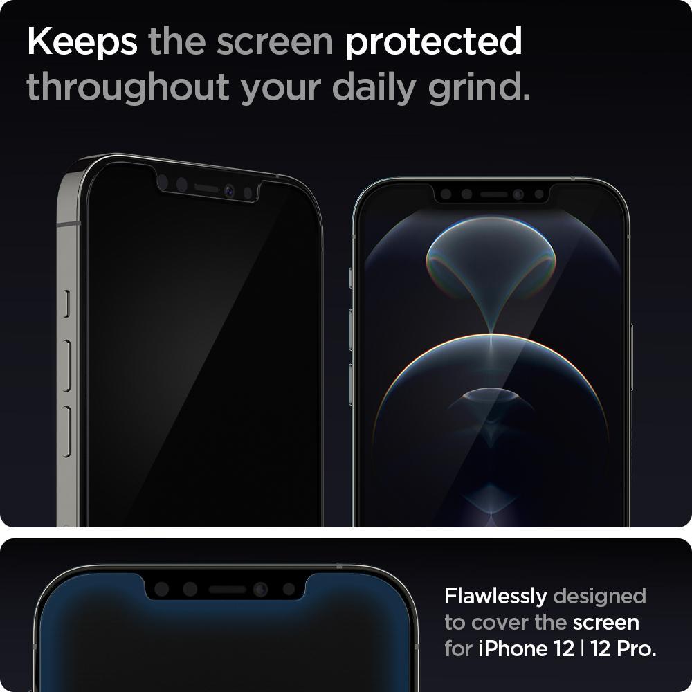 Screen Protector GLAS.tR EZ Fit (2 pièces) iPhone 12/12 Pro